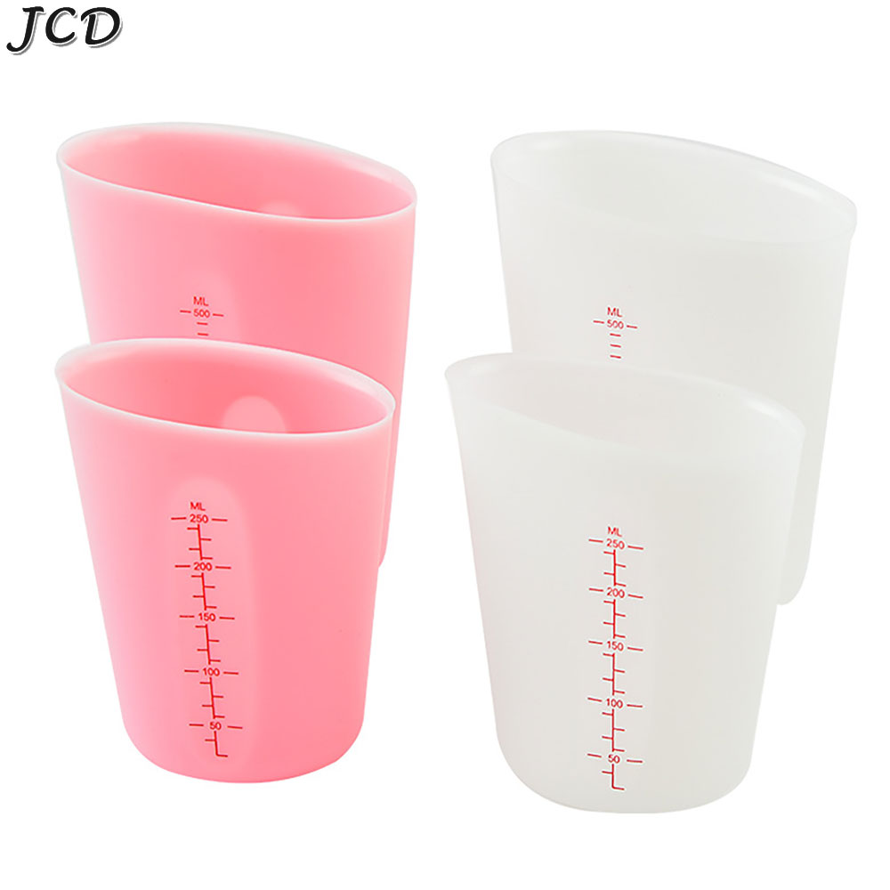 Mixing Cup Silicone - JCD gelas ukur silikon skala ganda,
