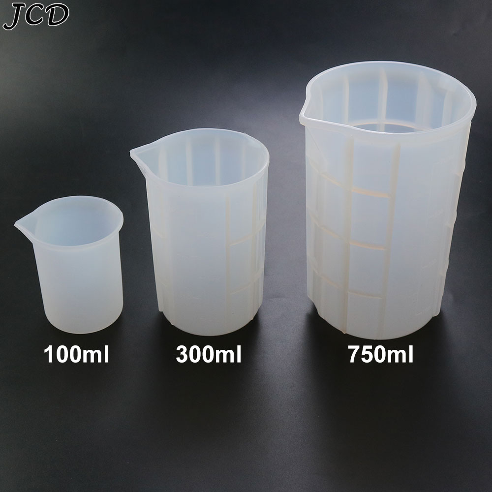 Mixing Cup Silicone - JCD gelas ukur silikon 100ML/300ML/750ML dengan