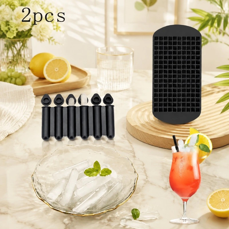 Silicone Mold Tray - Cetakan Es Batu Mini, Nampan Es