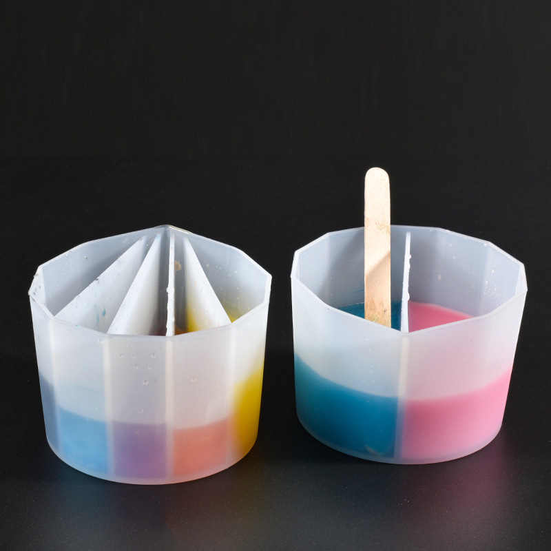 Mixing Cup Silicone - Cangkir Pembagi untuk Melukis dengan Teknik