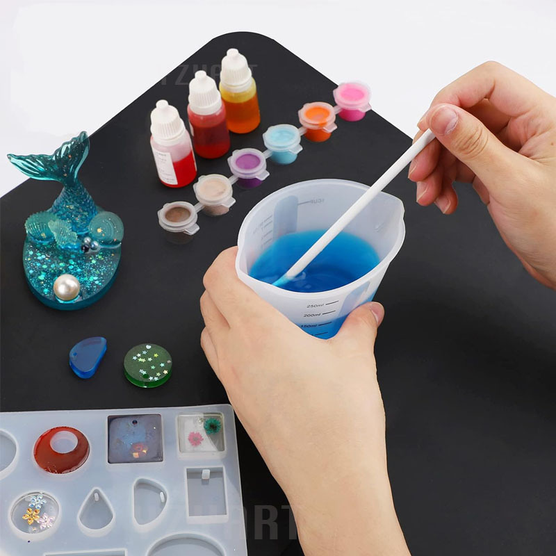 Mixing Cup Silicone - 1 Buah Cangkir Pengukur Silikon Besar