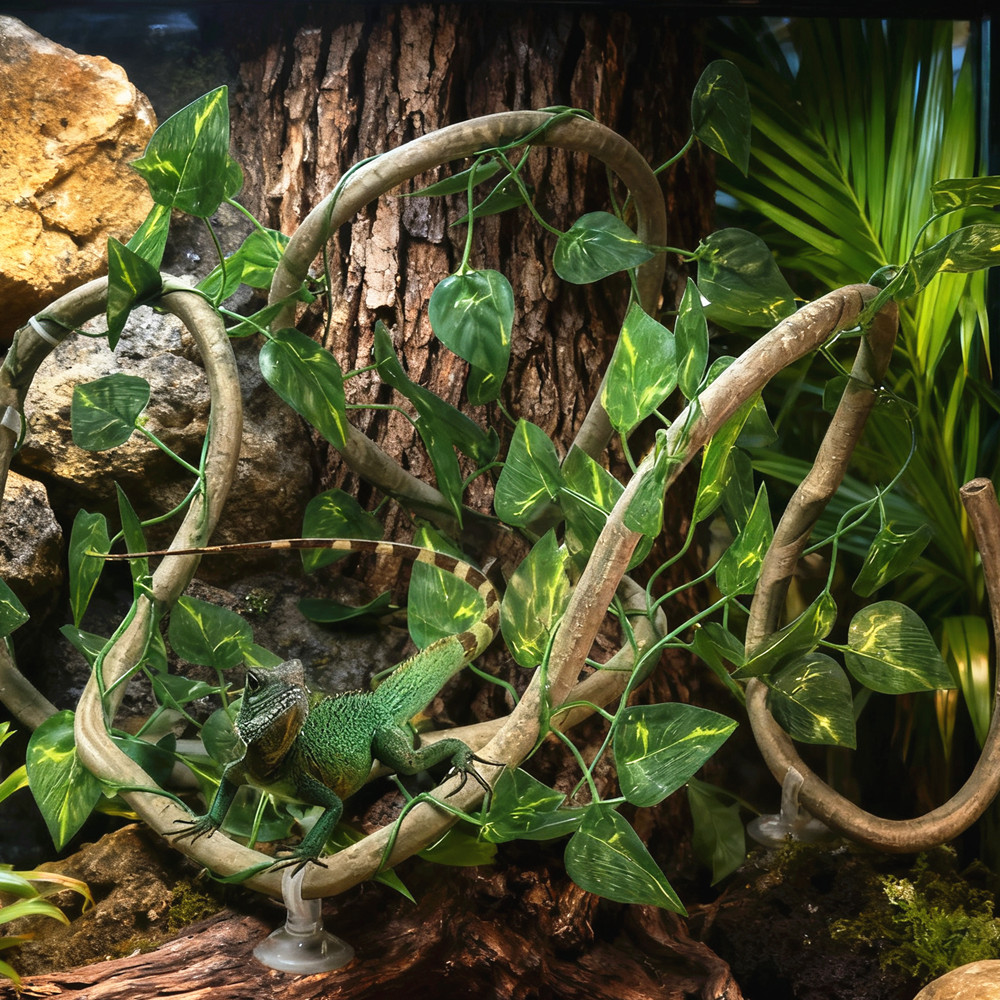 Tanaman Rotan Palsu 1M untuk D - Terrarium Moss Art ulasan dan harga