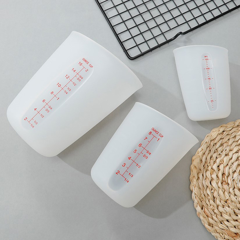 Alat gelas pengukur silikon 12 - Mixing Cup Silicone ulasan dan harga