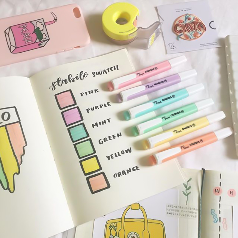 6 Buah STABILO STABILO 275 War - Stabilo Marker Boss ulasan dan harga