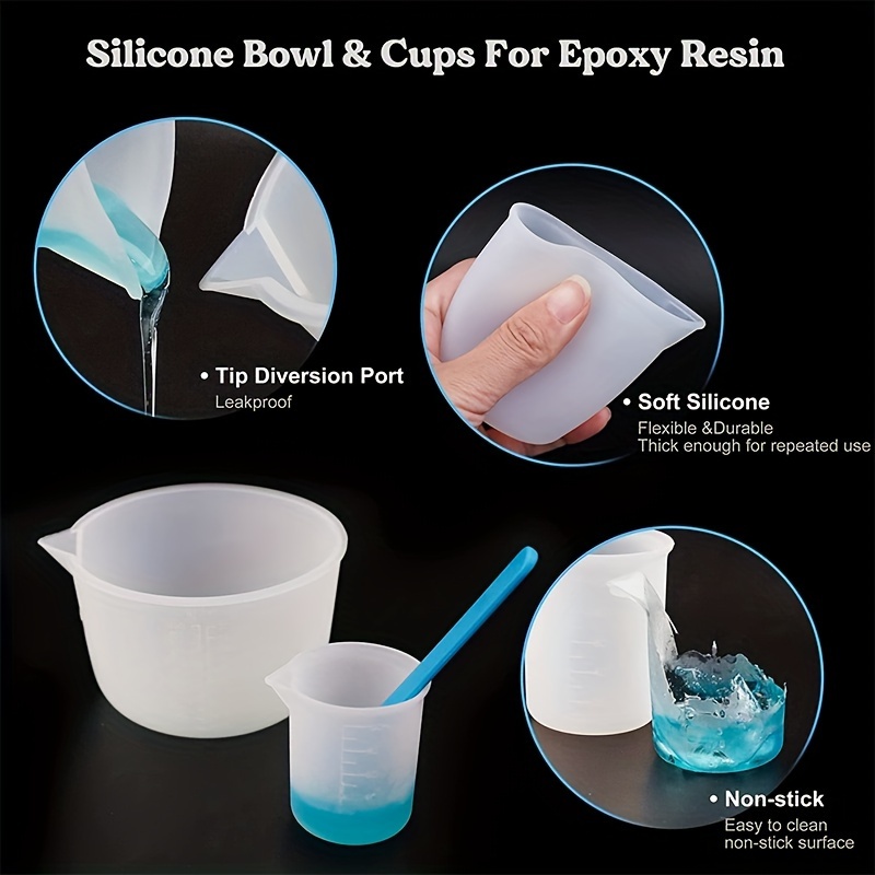Cangkir Ukur Silikon, Perlengk - Mixing Cup Silicone ulasan dan harga