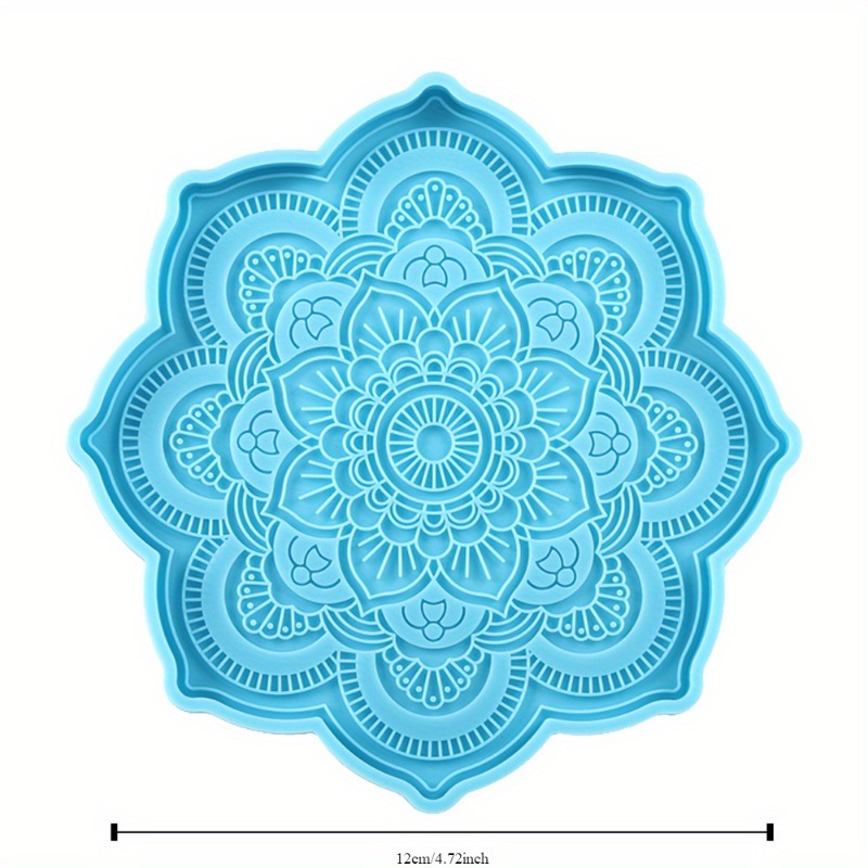 Mandala Coaster cetakan siliko - Silicone Mold Tray ulasan dan harga
