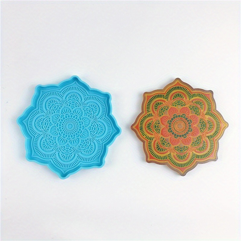 Mandala Coaster cetakan siliko - Silicone Mold Tray ulasan dan harga