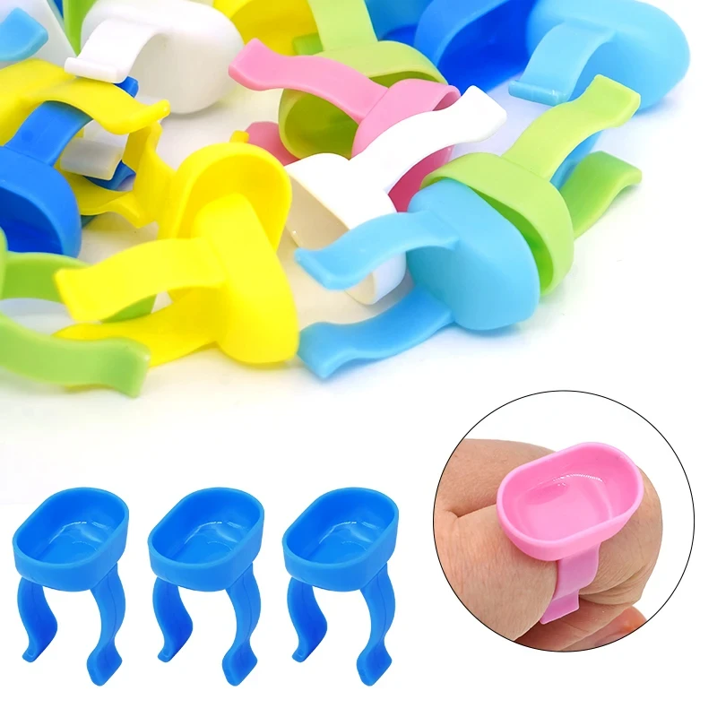 100 pcs Cincin Pengaduk Gigi,  - Mixing Cup Silicone ulasan dan harga