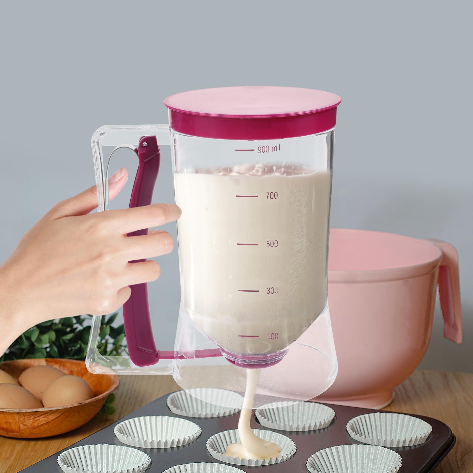 Dispenser Adonan 900ml untuk C - Mixing Cup Silicone ulasan dan harga