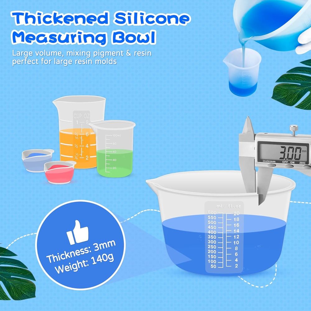 Cangkir Pengukur Resin Silikon - Mixing Cup Silicone ulasan dan harga