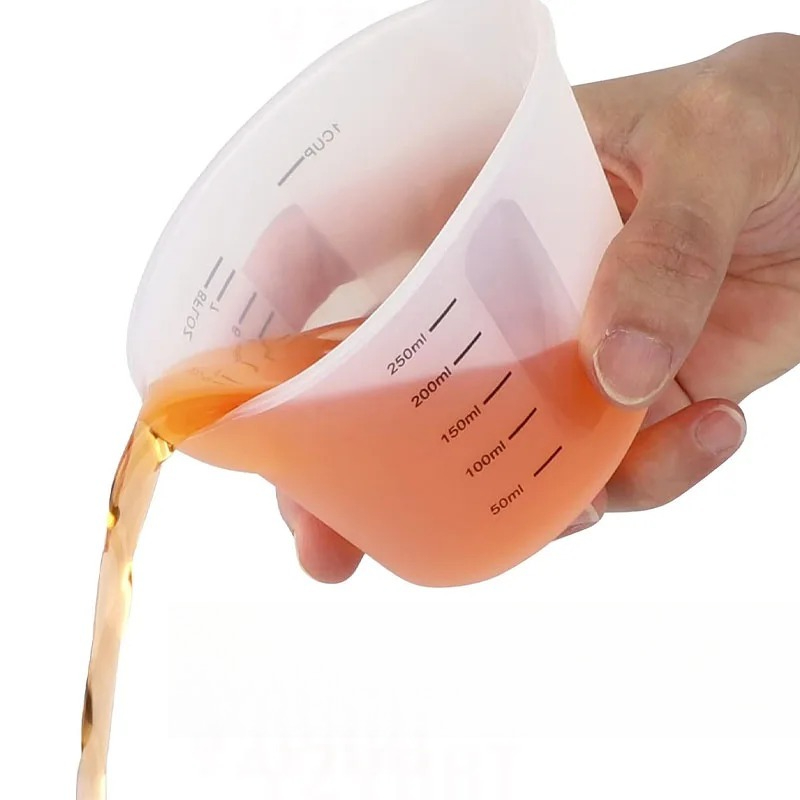 1 Buah Cangkir Pengukur Siliko - Mixing Cup Silicone ulasan dan harga