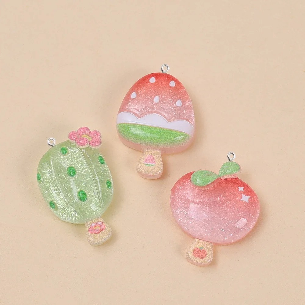 10Pcs Liontin Resin Es Krim Ka - Resin Craft Material ulasan dan harga